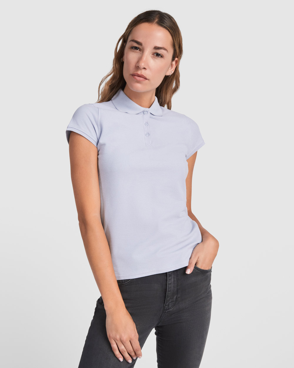polo clásico mujer personalizado