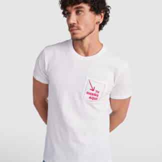 camiseta personalizada con bolsillo