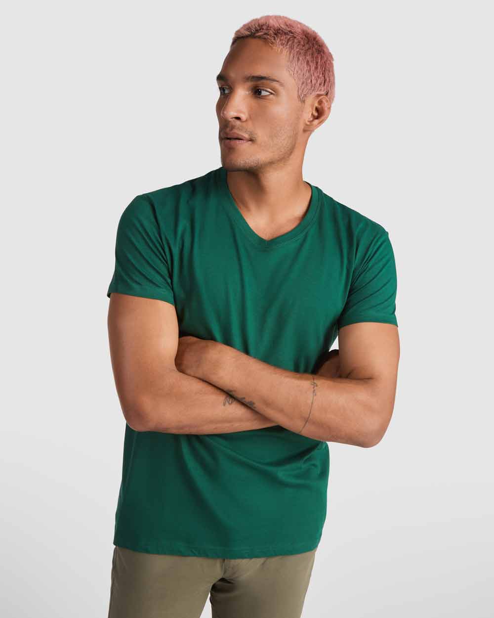 camiseta pico personalizada