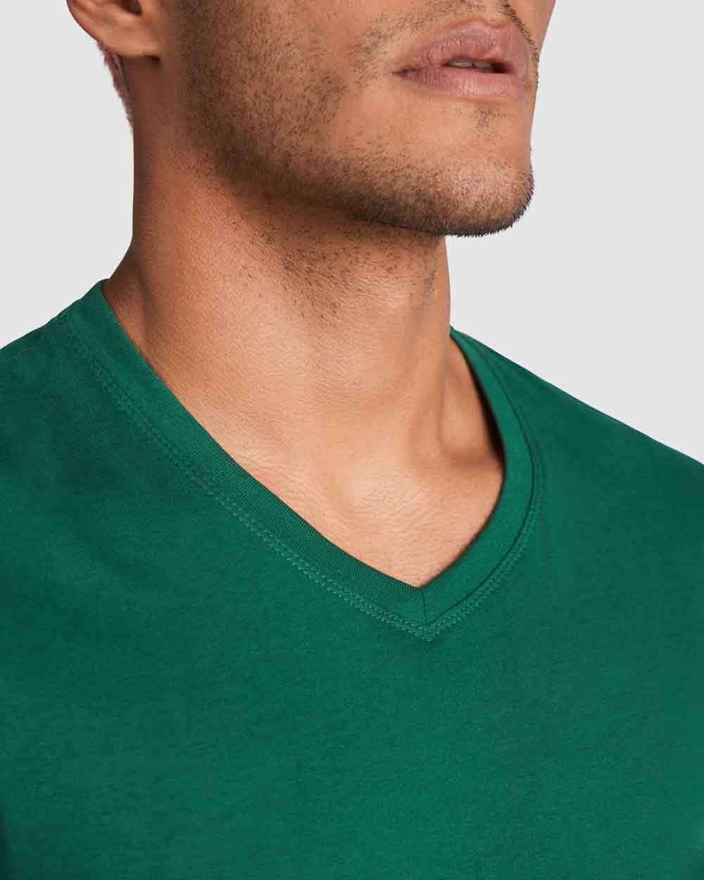 camiseta pico personalizada