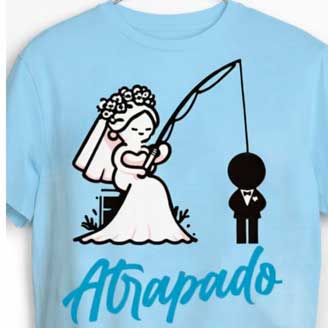 Camiseta atrapado